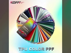Kooppf Car Color Film Sample Book Ppf Color Wrap