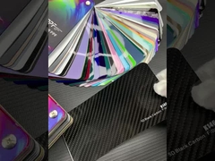 K146 5D Black Carbon Fibe  Color Paint Protection Film Car Cover Vinyl Wrap