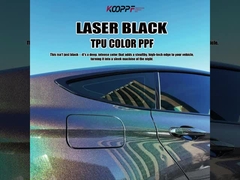 K050 Laser Black Color Paint Protection Film Car Vinyl Wrap Sticker