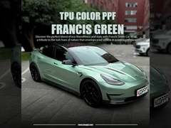 K041 Francis Green Color Paint Protection Film Vinyl Car Wrap