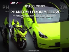 K118 Phantom Lemon Yellow Color Paint Protection Adhesive Decorative Film Film
