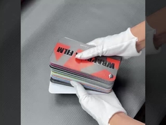 7.5 mil PET Color Card Vinyl Wrap Film