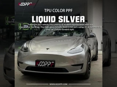 K060 Liquid Silver Color Paint Protection Film Car Wrap Sticker