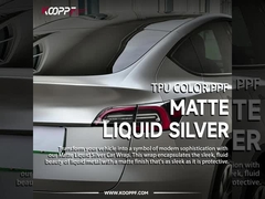 K061 Matte Liquid Silver Car Wrap Rolls