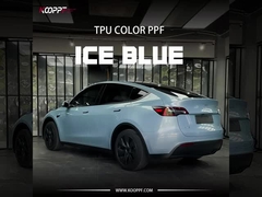 K130 Ice Blue Coloured PPF Film