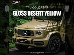 K010 Gloss Desert Yellow Color Paint Protection Film Removable Car Wraps