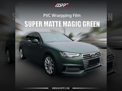 PET-PD151 PET Super Matte Magic Green Ppf Color Wrap