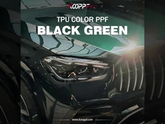 K036 Black Green Car Color Protection Film