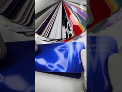 PET-PH264 Super Bright Metallic Blueberry Coloured Ppf Wrap