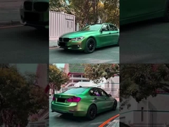 Matte Chameleon Early Spring Green Protective Car Wrap