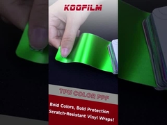 Green TPU Ppf Color Wrap Paint Protection Film