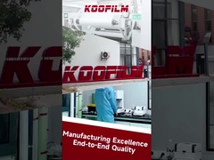 PPF Transparent film factory production video