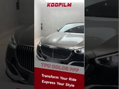 Grey TPU COLOR PPF Transform Your Ride Express Your Style protective car wrap