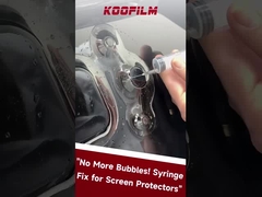 PPF No More Bubbles! Syringe Fix for Screen Protectors