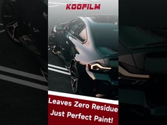 PPF Leaves Zero Residue Just Perfect Paint!