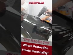 K051 Metallic Black TPU COLOR PPF Where Protection Meets Personality