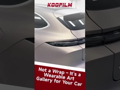 Car film Not a Wrap lt's a Wearable Art Gallery for Your Car