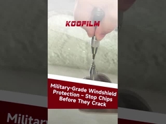 Military-Grade Windshield Protection-Stop Chips Before They Crack exterior windshield protection fil