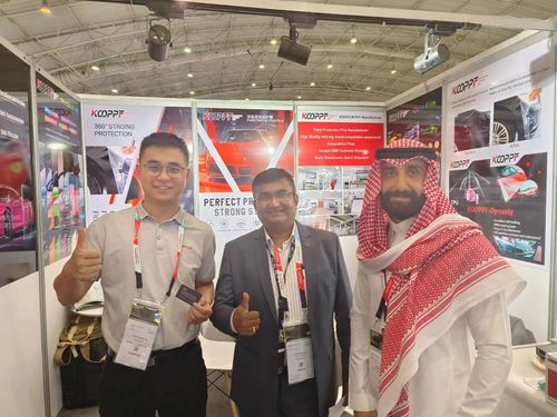 Jüngste Firmenblogs über Jiangsu Koofilm Technology Co., Ltd. nimmt an der Saudi-Arabien-Ausstellung teil