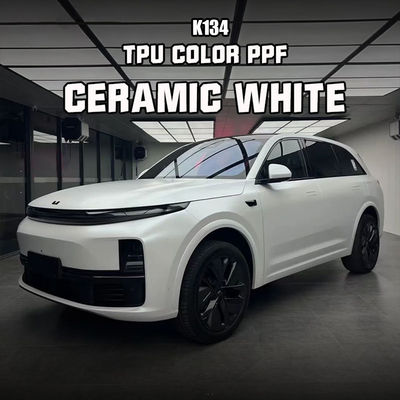 Guter Preis K134 Keramische weiße TPU Farbe Autofarbe Schutzfilm Verpackung Auto Aufkleber Online