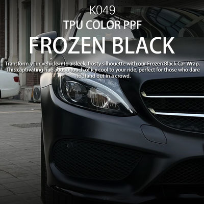 Good price K049 Frozen Black TPU Color Car Paint Protection Film Wrapping Sticker For Car online