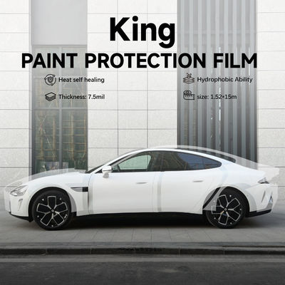 Buon prezzo King Car Auto Healing TPU PPF Film Gloss Trasparente Antigraffi 7.5mil in linea