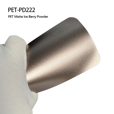 Bom preço PET-PD222 PET Matte Iced Berry Powder Car Wrapping Film 1,52*18m/rolo on-line