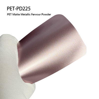 Buon prezzo PET-PD225 PET Car Matte Wrap Film Fervour metallico in polvere Nano Film ceramico in linea