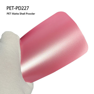 Καλή τιμή PET-PD227 PET Matte Shell Powder Pvc αυτοκινητοβιομηχανική συσκευασία αυτοκόλλητο σε απευθείας σύνδεση