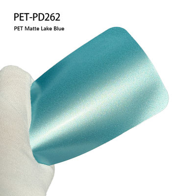 Guter Preis PET-PD262 PET Matte See Blau Autobedeckung Vinyl Wrap individuell Online