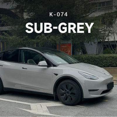 Good price Sub Grey TPU Color Paint Protection Film Custom Car Wrap 7.5mil K-074 online