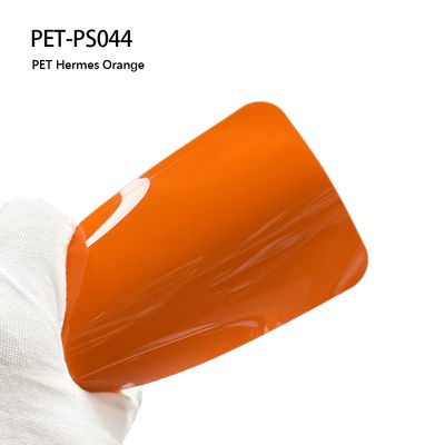 Хорошая цена PET-PS044 PET Orange Cast Vinyl Car Wrap 1.52 X 18m/roll (ПЭТ-ПС044 Оранжевый виниловый оберток для автомобилей 1,52 X 18 м/ролл) онлайн