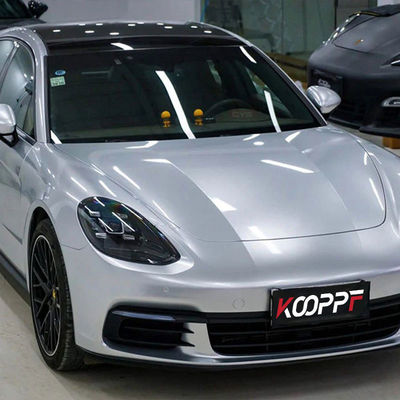 Buon prezzo Glossy Beauty Color argento Ppf film di avvolgimento TPU adesivo per carrozzeria in linea