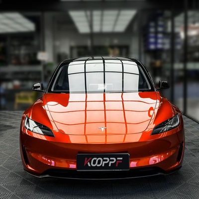 Buon prezzo Film protettivo per verniciatura TPU liquido metallico arancione Premium Car Color Film in linea