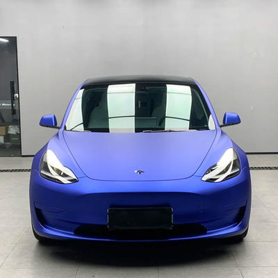 Good price Matte Super Chrome Nile Blue Instant Healing 8.0mil PPF TPU Car Paint Protection Film online