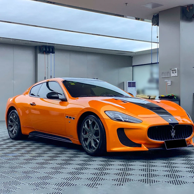 Goede prijs Glanzend PET Racing Oranje Kleur Vinyl Wrap Beschermende Film Volledige Auto PPF online