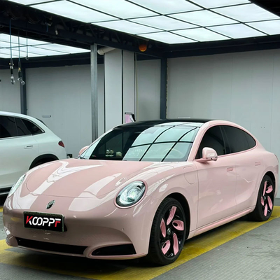 Goede prijs Shell Pink TPU PPF kleurrijke eenvoudige applicatie wrap film kleurbeschermingsfilm voor voertuigen online