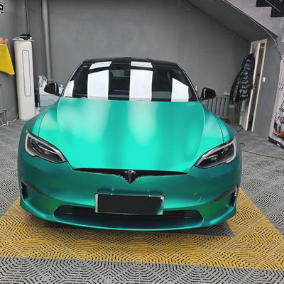 Guter Preis Matte Chrome Metal Emerald Green Best Auto Paint Protectiong TPU Car Body Wraps Near Me Online