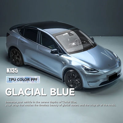 Guter Preis K135 Gletscherblau TPU Farbschutzfilm für Autofarben Online