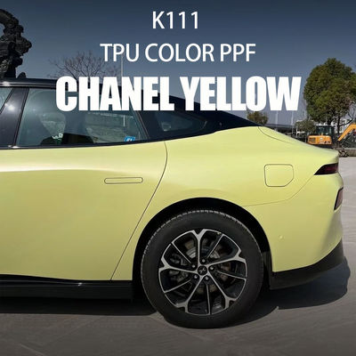 Guter Preis K111 Gelbe TPU-Farbschutzfolie für Autos 8,0 Mil Online