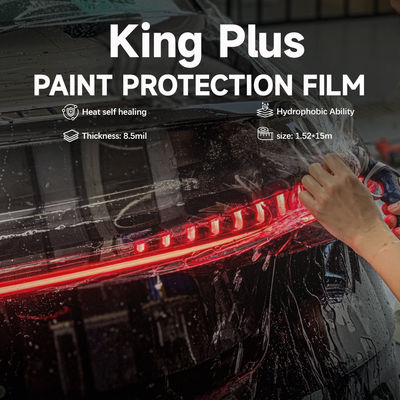 King Plus Selbstheilung TPU Farbschutzfolie Gelbfärbung und Kratzer 8,5 Millimeter