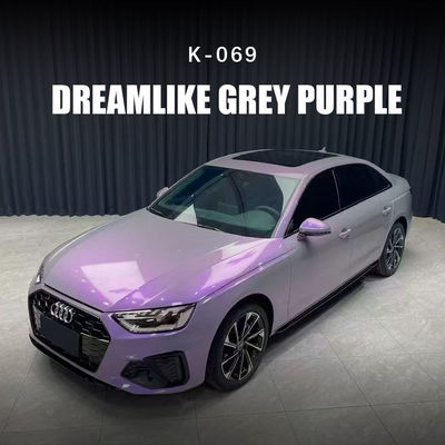 Guter Preis Traumhaftes Grau Lila TPU Farbe Autolack Schutzfolie 7,5 Millimeter K-069 Online