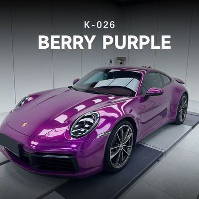 Guter Preis Berry Purple TPU Farbfarbe Schutzfilm Auto Vollverpackung 7,5 Millimeter K-026 Online
