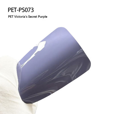 PET-PS073 PET Victoria's Secret Purple Automotive Film Abrasionsbeständige Glanzfolie