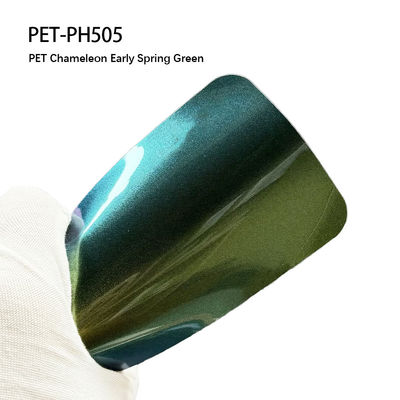 Guter Preis PET-PH505 PET Chamäleon Frühjahr Grün Farbwechsel Film Kriechfest Online