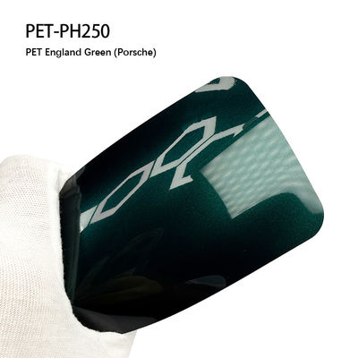 PET-PH250 PET England Grüner Aufkleber für den Wagen Selbstheilung Schutz und Stil
