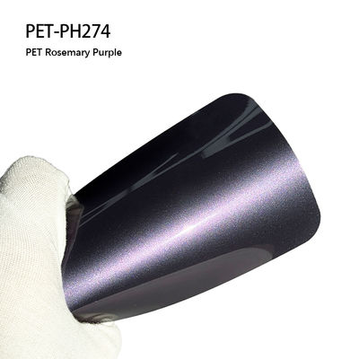 Guter Preis PET-PH274 PET Rosmarin Lila 7.5 Mil Autokörper Aufkleber selbstklebende Verpackung Vinyl Online