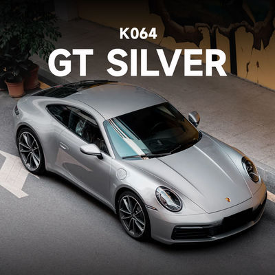 Guter Preis K064 GT Silber TPU Farbschutzfolie Vinyl Wrap Rollen für Fahrzeuge Online