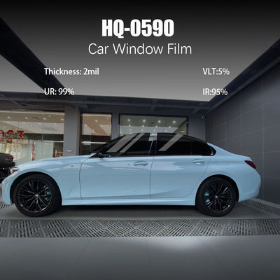 Guter Preis VLT 5% UR 99% HQ-0590 Autofenster Farbfilm Selbstklebstoff individuell Online