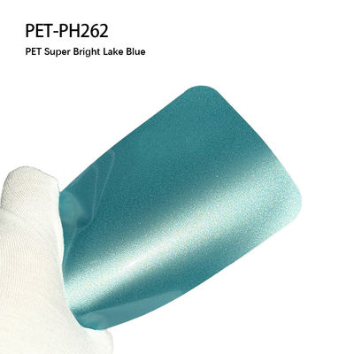 Guter Preis PET-PH262 PET Super Bright Lake Blue Pvc Schutzfilm für Fahrzeuge Online